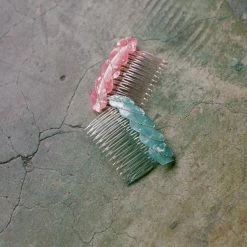 Valet Melody Clip In Blue/Pink