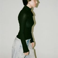 Clothing Baserange Omato Turtleneck In Black