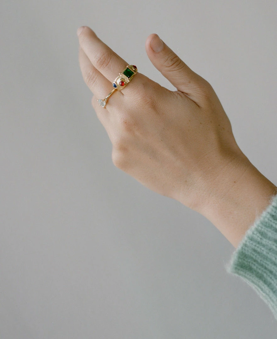 Outlet π€© MONDO MONDO Guinevere Ring In Topaz π 5 MONDO MONDO Guinevere Ring In Topaz