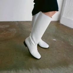Maryam Nassir Zadeh Canyon Boot In White
