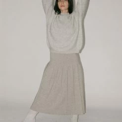 Clothing Lauren Manoogian Pleat Skirt In Aspen