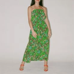 Rachel Comey Berman Dress In Green Clothing