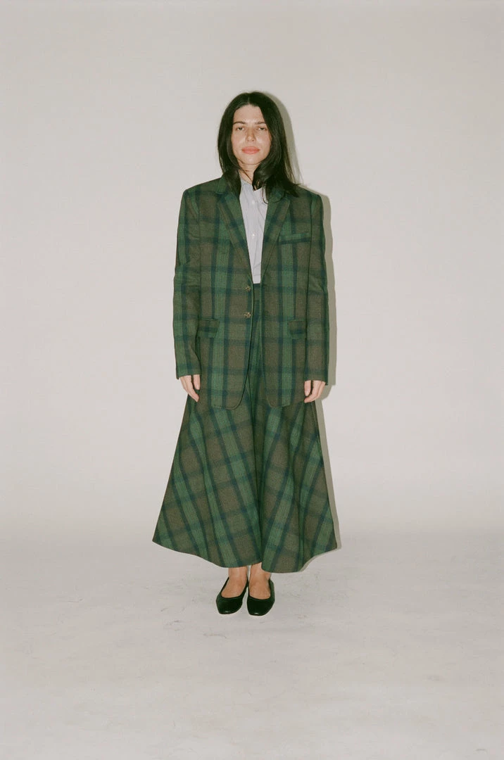 Top 10 π₯° Clothing Caron Callahan Claudia Jacket In Twill Plaid π― 3 Clothing Caron Callahan Claudia Jacket In Twill Plaid