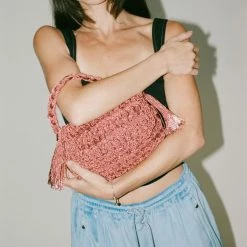 Accessories Maria La Rosa Canterbury Bag In Pink