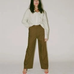 No.6 Kent Pant In Coffee Clothing