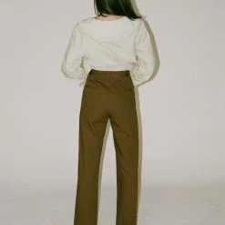 No.6 Kent Pant In Coffee Clothing