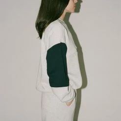 Maryam Nassir Zadeh Theo Sweatshirt In Stone Clothing