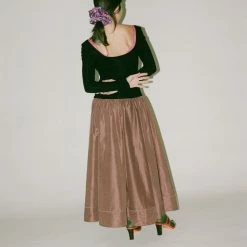 Clothing Maryam Nassir Zadeh Maddox Dress In Canyon