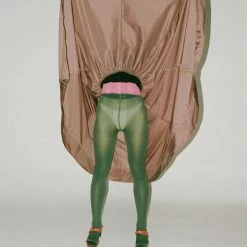 Maria La Rosa Lycra Tights In Olive Accessories