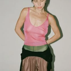 Clothing Maryam Nassir Zadeh Aria Tank In Plum