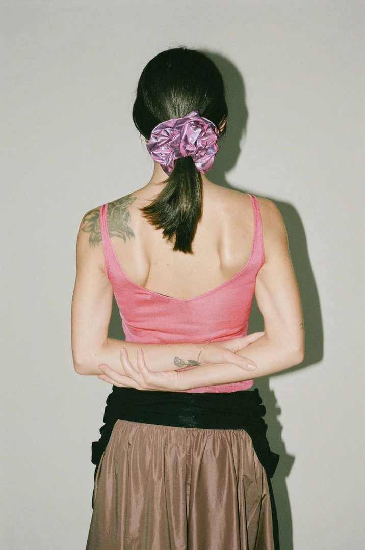 Cheapest π₯ Maryam Nassir Zadeh Camellia Scrunchie In Amethyst Accessories π 4 Maryam Nassir Zadeh Camellia Scrunchie In Amethyst Accessories