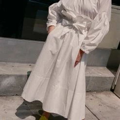 Clothing Shaina Mote Sienna Skirt In Salt