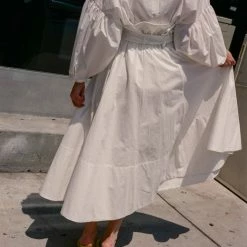 Clothing Shaina Mote Sienna Skirt In Salt