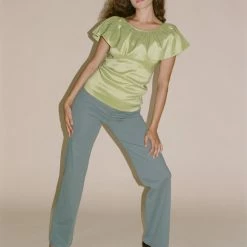 Top 10 π₯ Maryam Nassir Zadeh Alina Top In Chartreuse π₯° 10 Maryam Nassir Zadeh Alina Top In Chartreuse