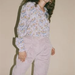 No.6 Luke Shirt In Lilac Bouquet