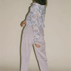 No.6 Luke Shirt In Lilac Bouquet