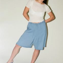 Baserange Boat Short In Air Blue