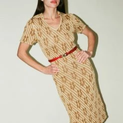 Maryam Nassir Zadeh Porto Belt In Carmine Accessories