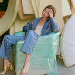 Clothing 100% SILK Cintemani Suit Blazer