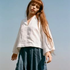 Mara Hoffman Jamie Top In White Clothing