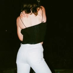 Clothing PRISCAVera Embroidered Jeans In White