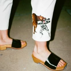 Clothing PRISCAVera Embroidered Jeans In White