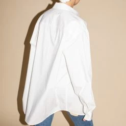 Maryam Nassir Zadeh Carnation Scrunchie In White Accessories