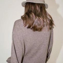 Maryam Nassir Zadeh Wyatt Hat In Roan Accessories