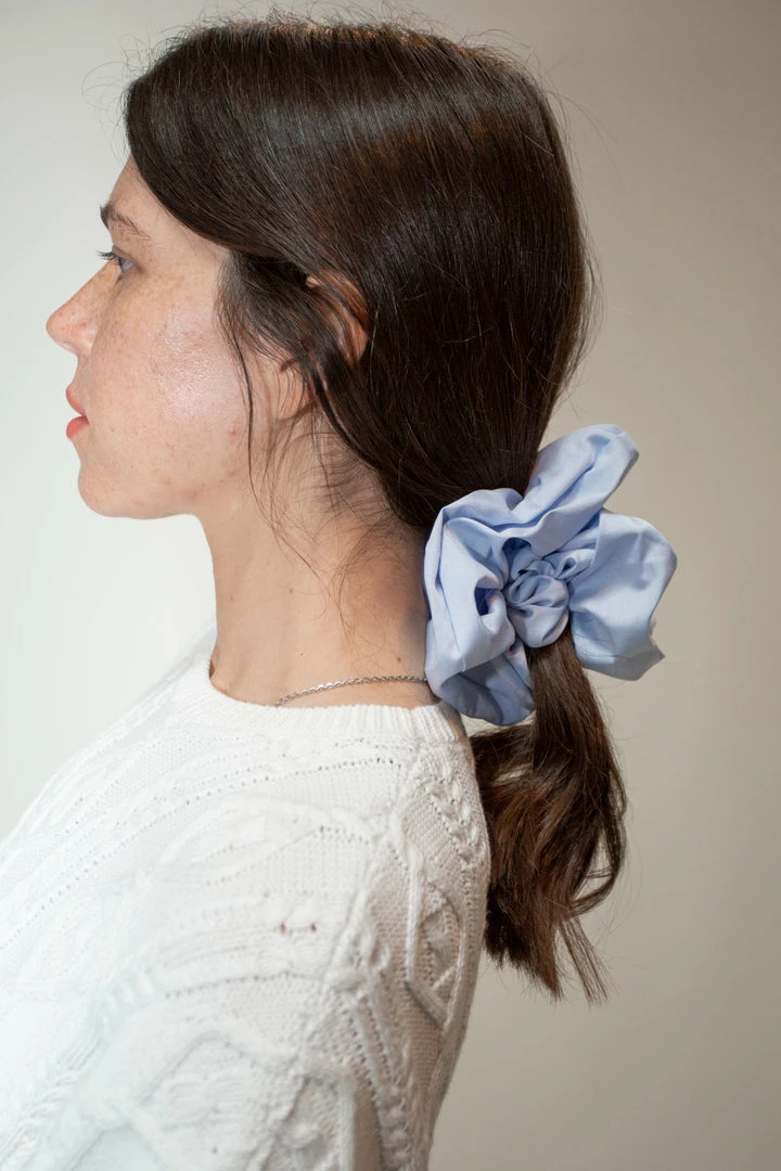 Budget ๐ Maryam Nassir Zadeh Camellia Scrunchie In Blueprint Accessories ๐ฅฐ 3 Maryam Nassir Zadeh Camellia Scrunchie In Blueprint Accessories