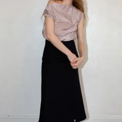 Clothing Paris Georgia Everyday Skirt In Black