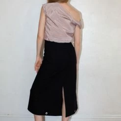 Clothing Paris Georgia Everyday Skirt In Black