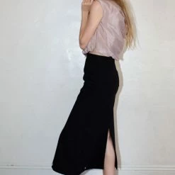 Clothing Paris Georgia Everyday Skirt In Black