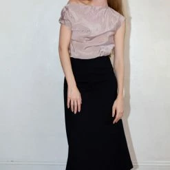 Clothing Paris Georgia Everyday Skirt In Black