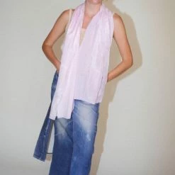 Accessories Our Legacy Double Silk Scarf In Pink