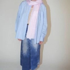 Accessories Our Legacy Double Silk Scarf In Pink