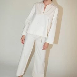 Baserange Bayou Pants In Undyed Clothing