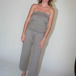 Clothing Lauren Manoogian Tube Top In Stone