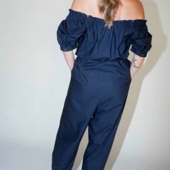 Caron Callahan Carmen Jumpsuit In Licorice Clothing