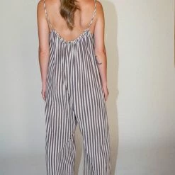 Clothing No.6 Eve Jumpsuit In Moroccan Stripe