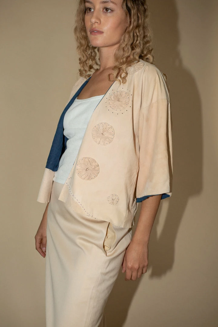 Flash Sale π Milena Silvano Suede Kimono In Pink Jackets β 5 Milena Silvano Suede Kimono In Pink Jackets