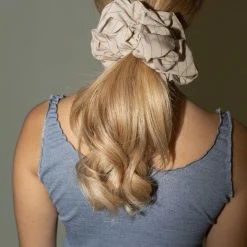 Maryam Nassir Zadeh Camellia Scrunchie In Antibes Accessories