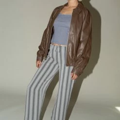 Maryam Nassir Zadeh Resolution Jacket In Java Clothing