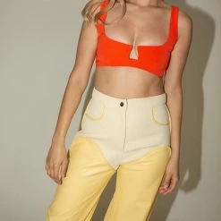 Paris Georgia Marlo Bralette In Bud Red