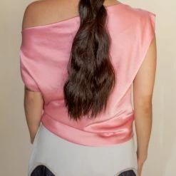 Paris Georgia Christophe Top In Dusty Pink