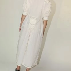 Clothing Caron Callahan Zora Dress In Cream