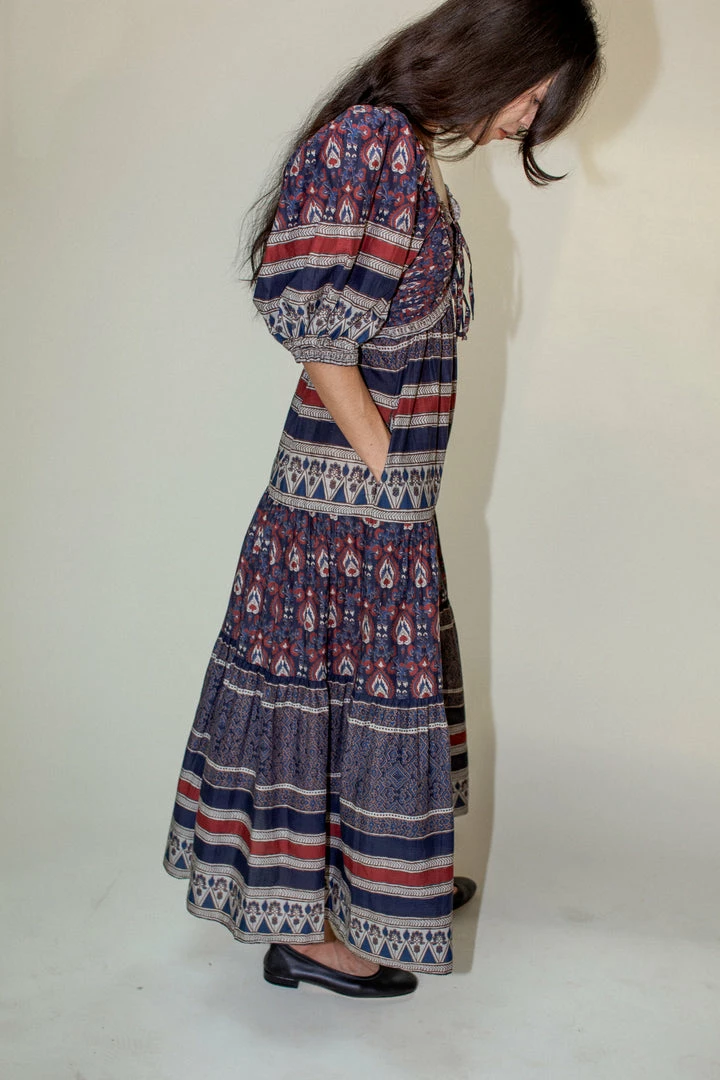 Deals π Sea NY Tasha Print Short Sleeve Tiered π Dress In Navy β 5 Sea NY Tasha Print Short Sleeve Tiered Dress In Navy