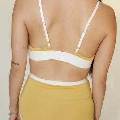 Intimates Baserange Triangle Bra In Cafa Yellow
