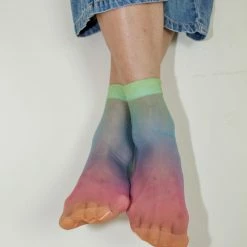 Maria La Rosa Lip Gloss Sock In Rainbow Accessories