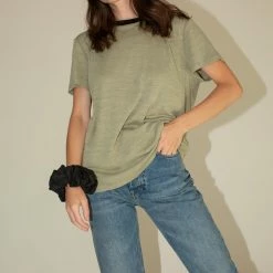 Discount βοΈ Accessories Maryam Nassir Zadeh Camellia Scrunchie In Black π 9 Accessories Maryam Nassir Zadeh Camellia Scrunchie In Black