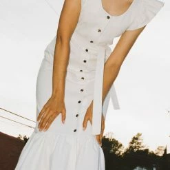 Clothing No.6 Aiden Dress In White